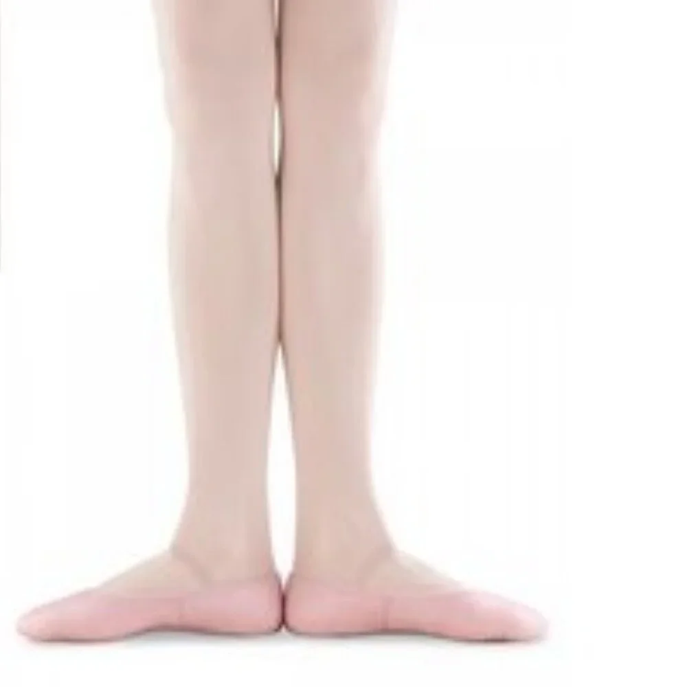 NEW BLOCH DANCE Bunnyhop Full Sole Leather Ballet Slipper Shoes Toddler Kid 8.5D